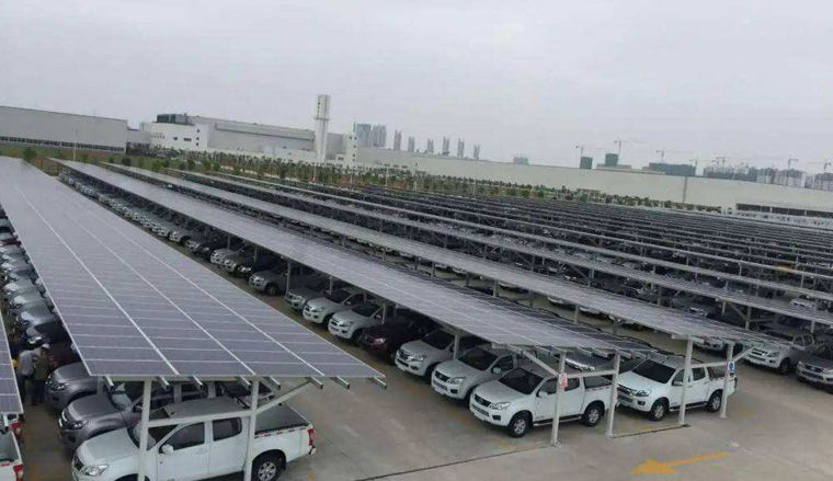 100千瓦光伏停車場投資多少，停車坪搭建光伏違建嗎